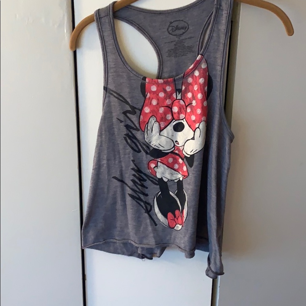 Disney Minnie Mouse Racerback Tank Sz S